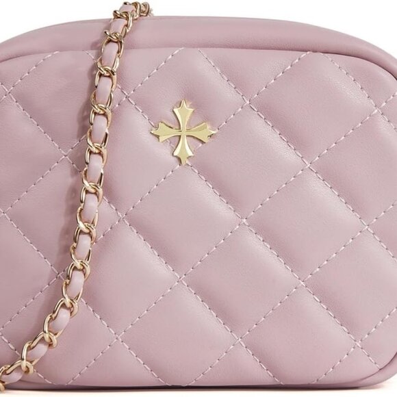 Small PU Leather Crossbody Bag Women Compact Purse with Adjustable Strap - Picture 1 of 8